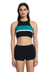 Gottex Free Sport Aqua Chic High Neck Bikini Top